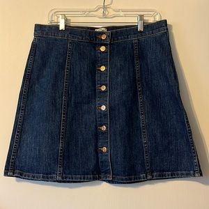 J. Crew Jean Skirt